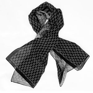 Black & White Fashion Scarf